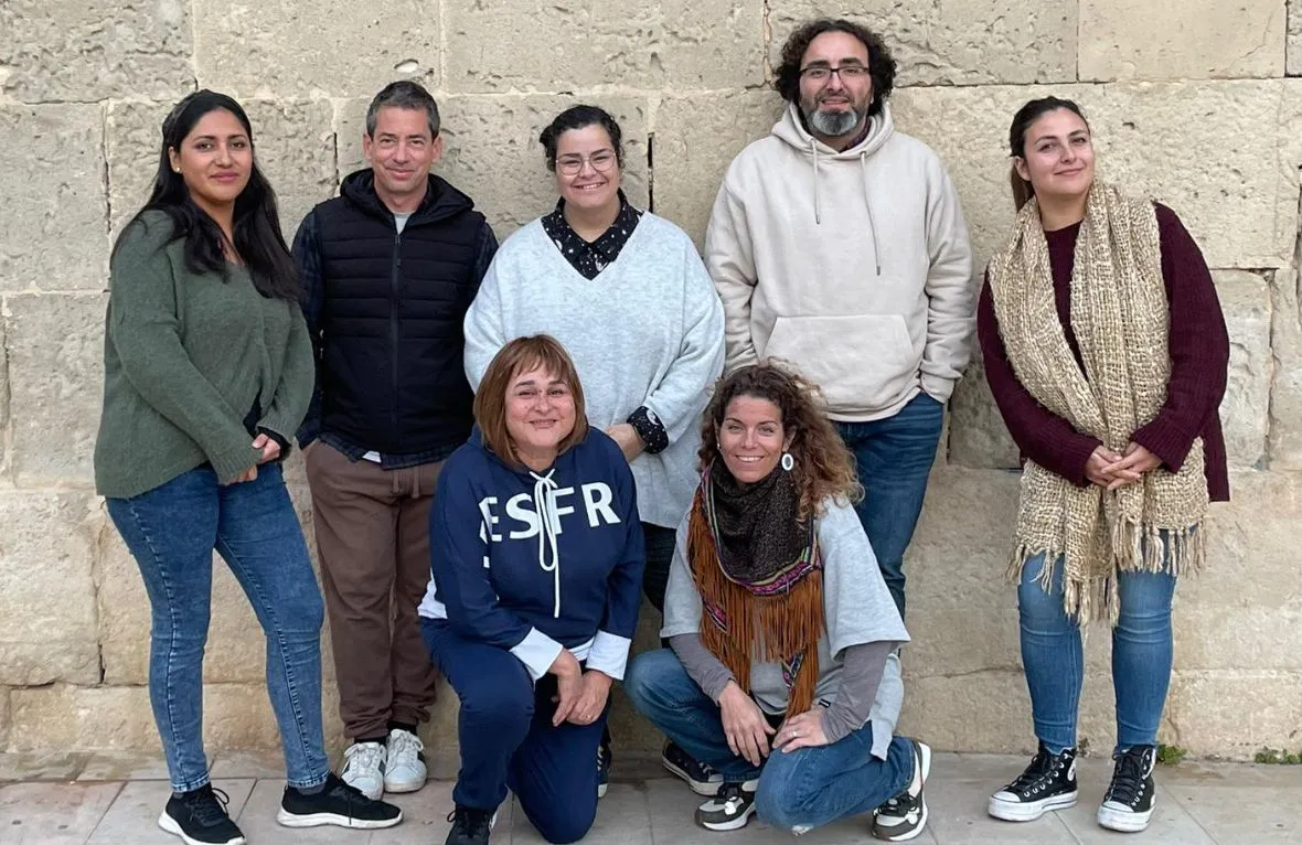 Foto oficial de la Junta Directiva de la Comisión de Fiestas de San Antonio · Santa Faz